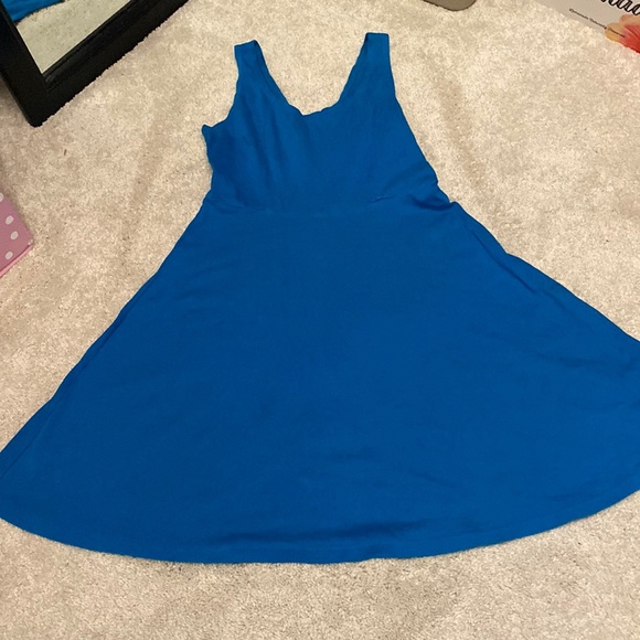 New York & Company Dresses & Skirts - Gorgeous blue cotton tank dress